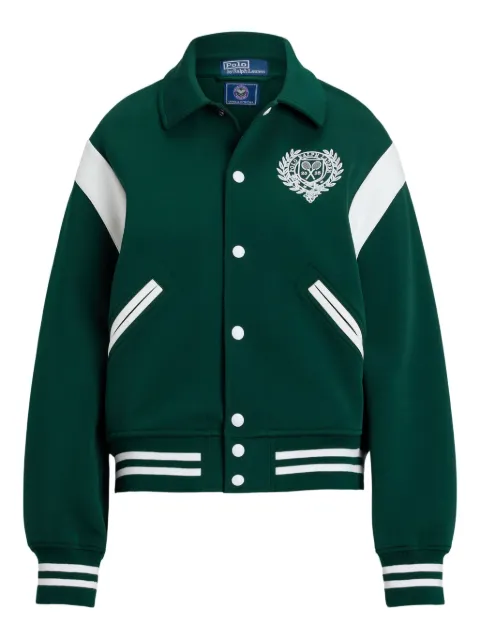 Polo Ralph Lauren chamarra universitaria con paneles en contraste