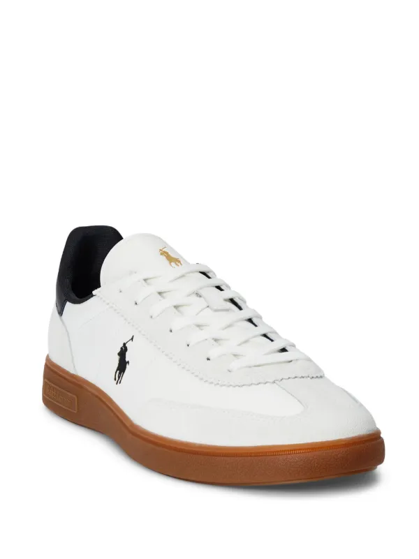 スニーカー POLO RALPH LAUREN Men Sneakers White 809891794 001 Polo Ralph Lauren Jogger Men's Shoes Soft Grey 809878035-001