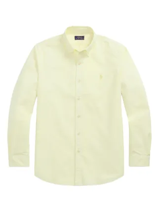 Polo Ralph Lauren ポプリン シャツ | イエロー | FARFETCH JP