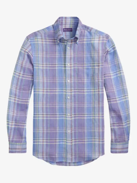 Ralph Lauren Purple Label plaid-pattern shirt
