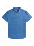 Polo Ralph Lauren short-sleeve button-up shirt - Blue