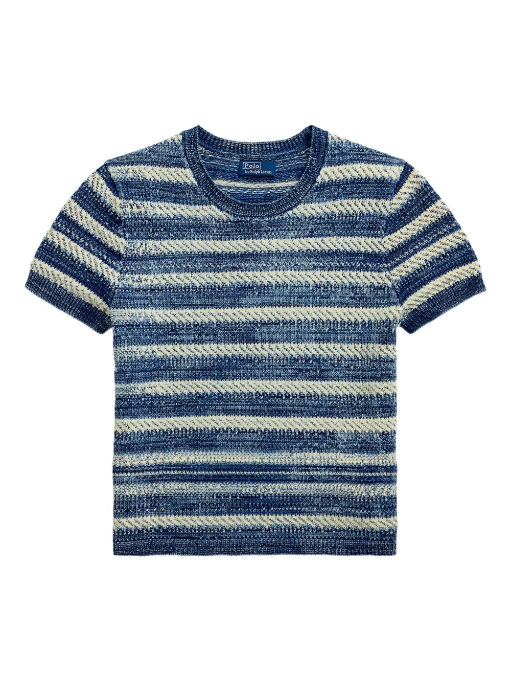 Polo Ralph Lauren Gestreept T-shirt Blauw