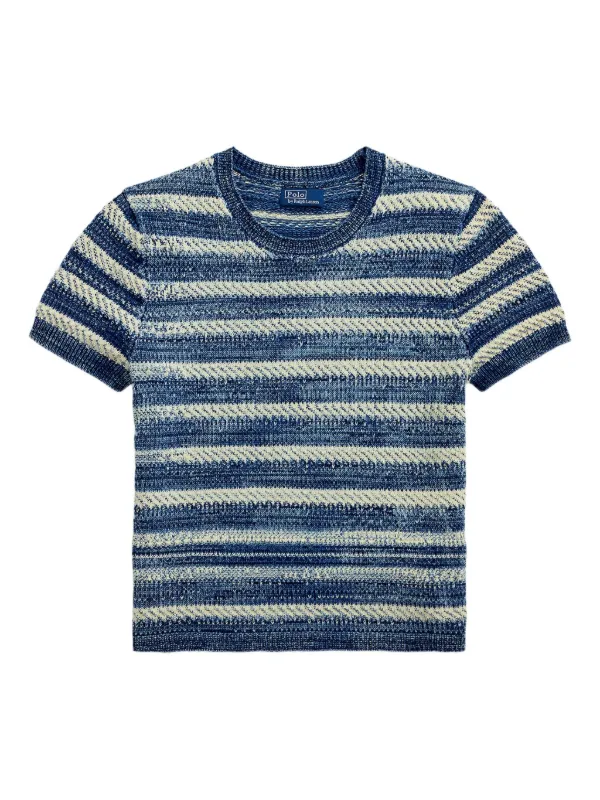 Polo Ralph Lauren ストライプ Tシャツ | ブルー | FARFETCH JP