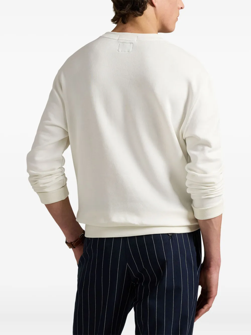 Polo Ralph Lauren x Wimbeldon sweater met borduurwerk Wit