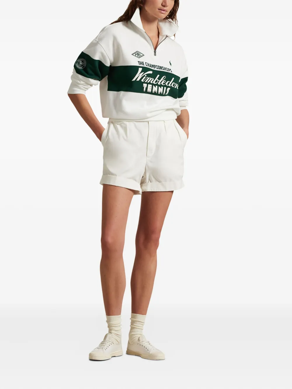 Polo Ralph Lauren x Wimbledon sweat à col zippé | Sweats | Image 2