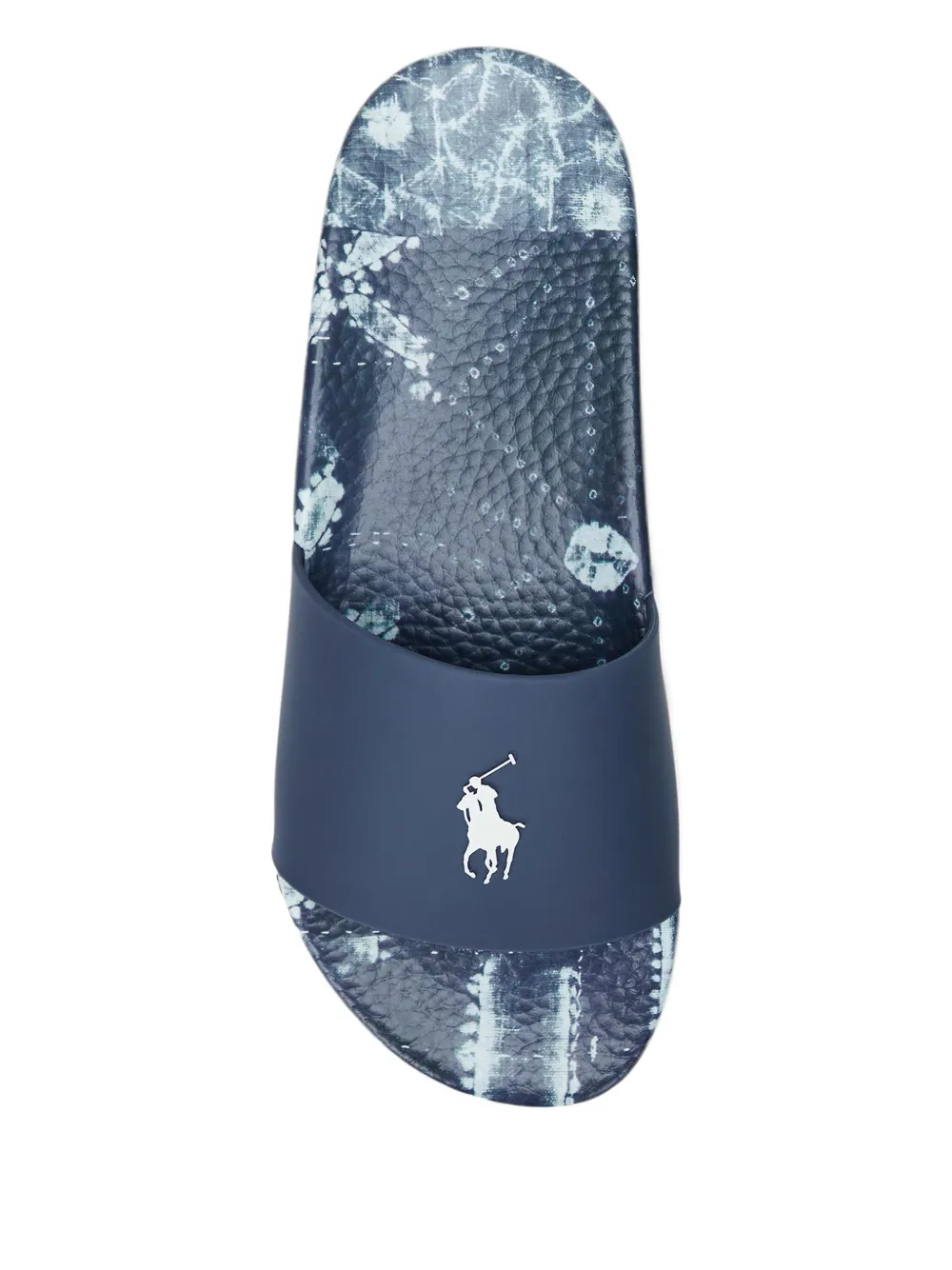 Polo Ralph Lauren Slippers met Polo Pony-reliëf Blauw