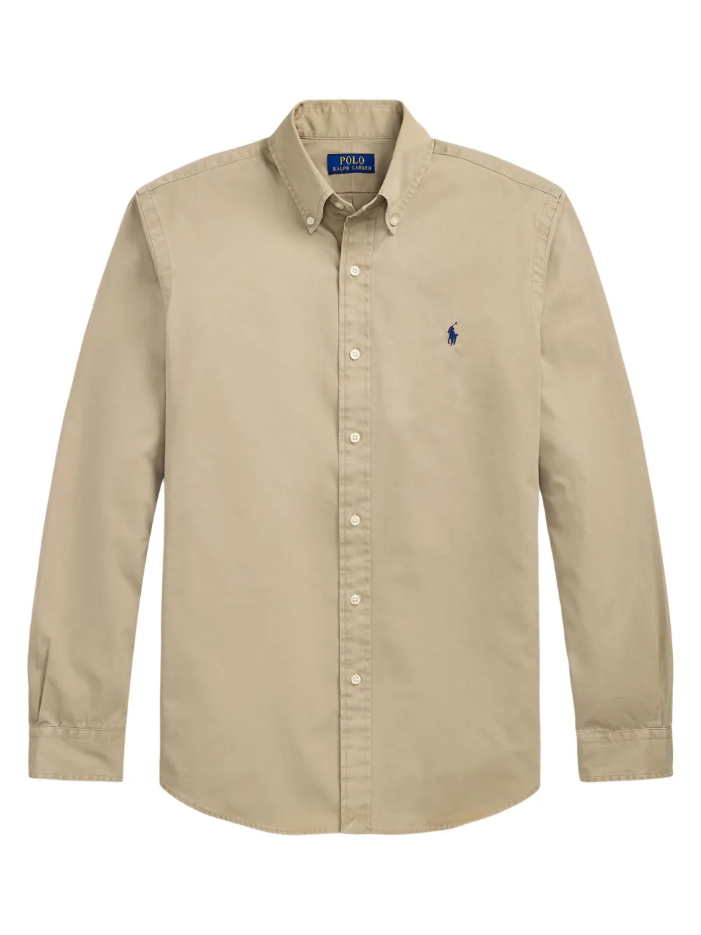 Polo Ralph Lauren Popeline overhemd Bruin