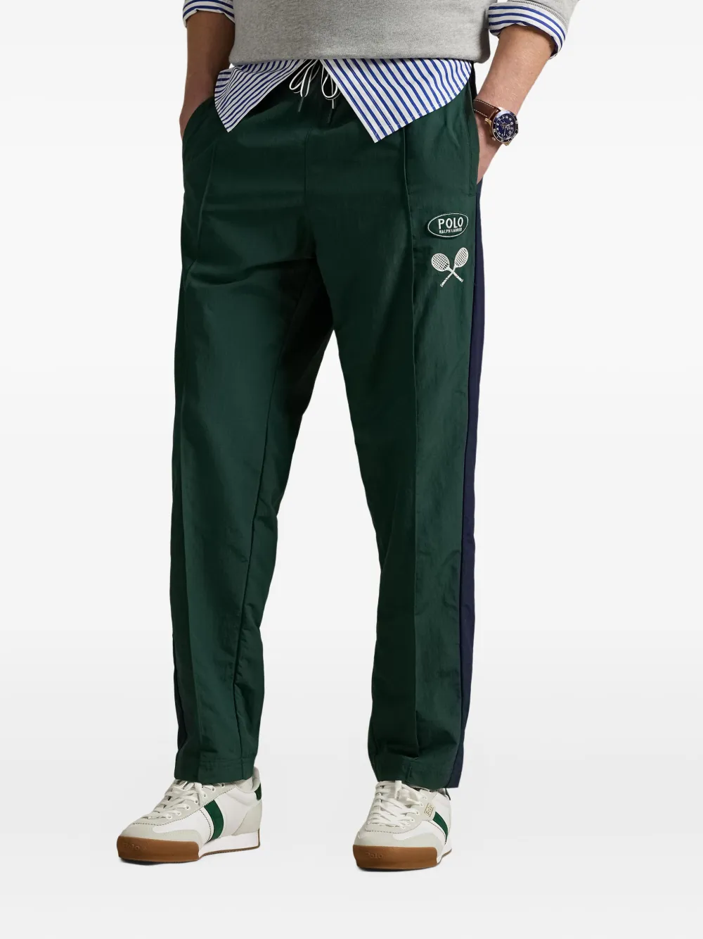 Polo Ralph Lauren Jogginghose mit Logo-Stickerei | Hosen | Image 3