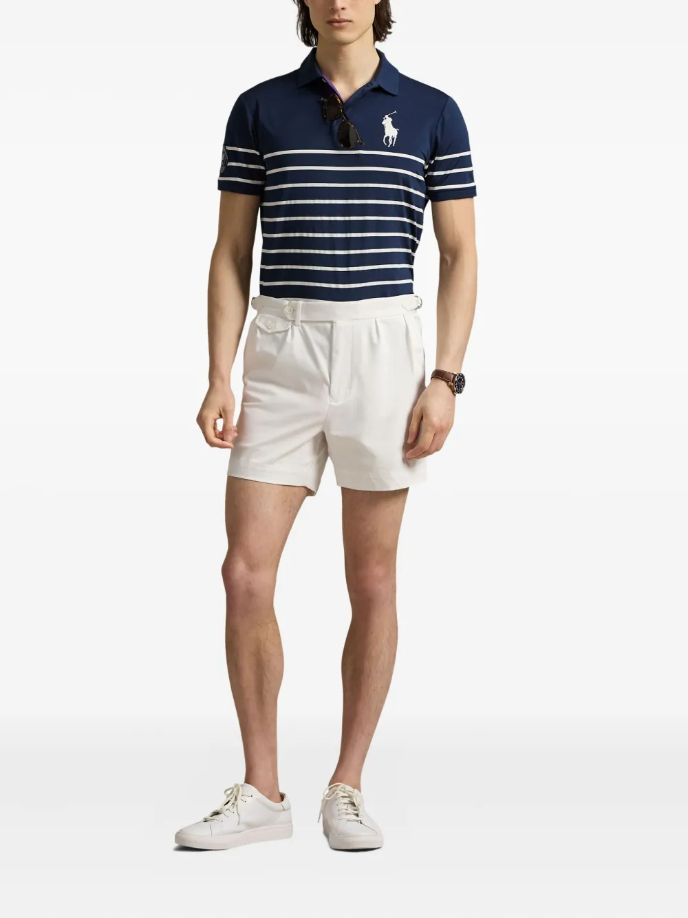 Polo Ralph Lauren Gestreept poloshirt Blauw