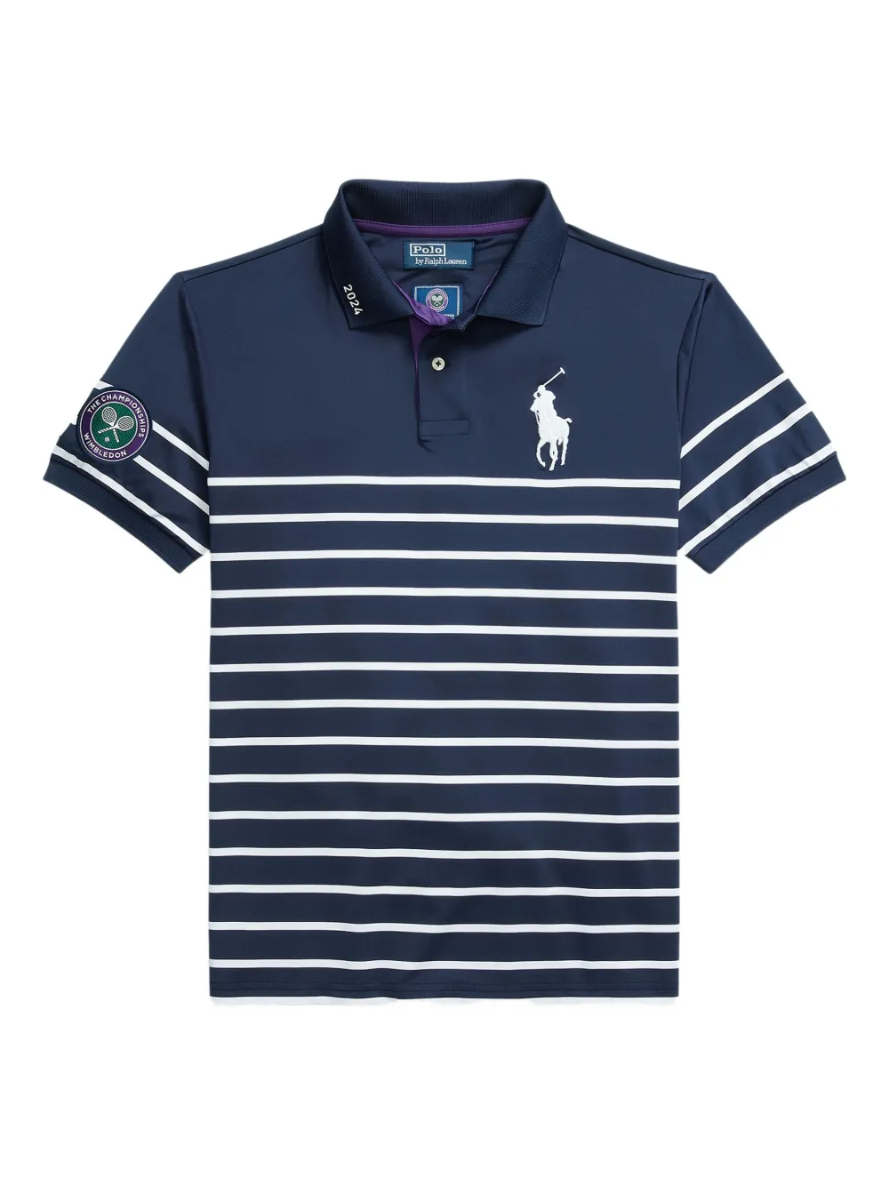 Polo Ralph Lauren Gestreept poloshirt Blauw