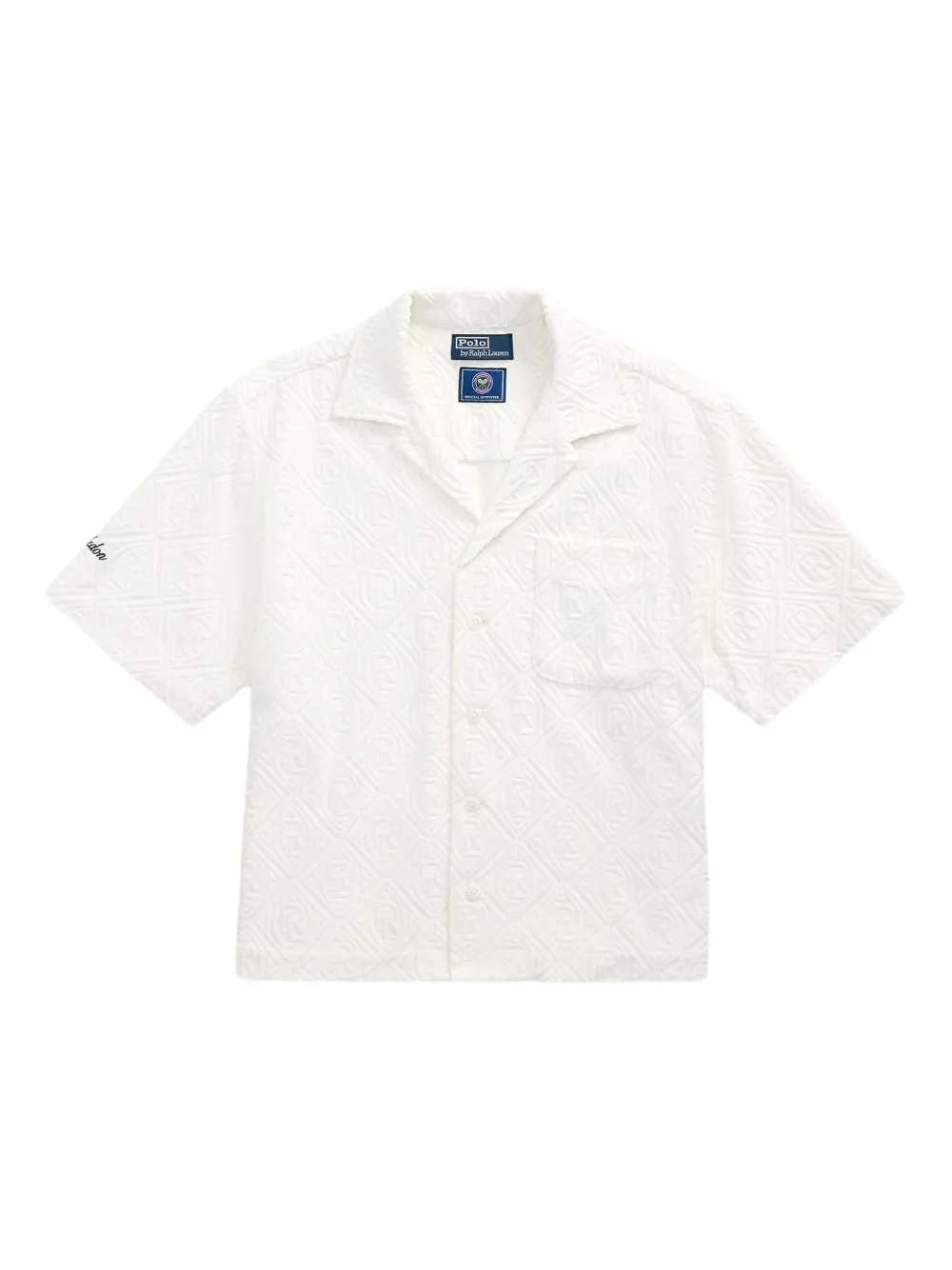 Polo Ralph Lauren textured short-sleeve shirt