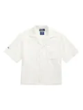 Polo Ralph Lauren textured short-sleeve shirt - White