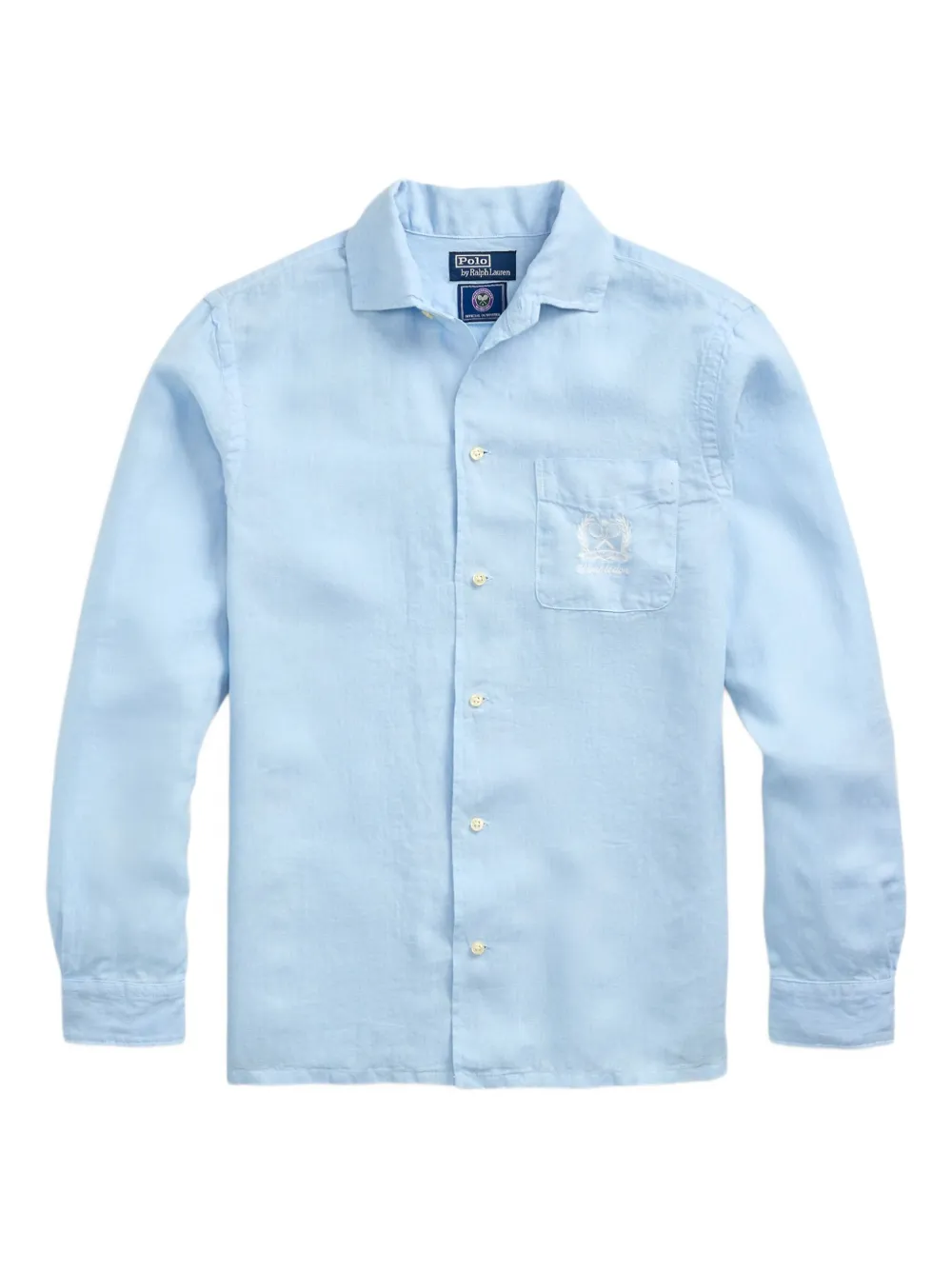 Polo Ralph Lauren camisa con botones en colaboración con Wimbeldon | azul | Image 1