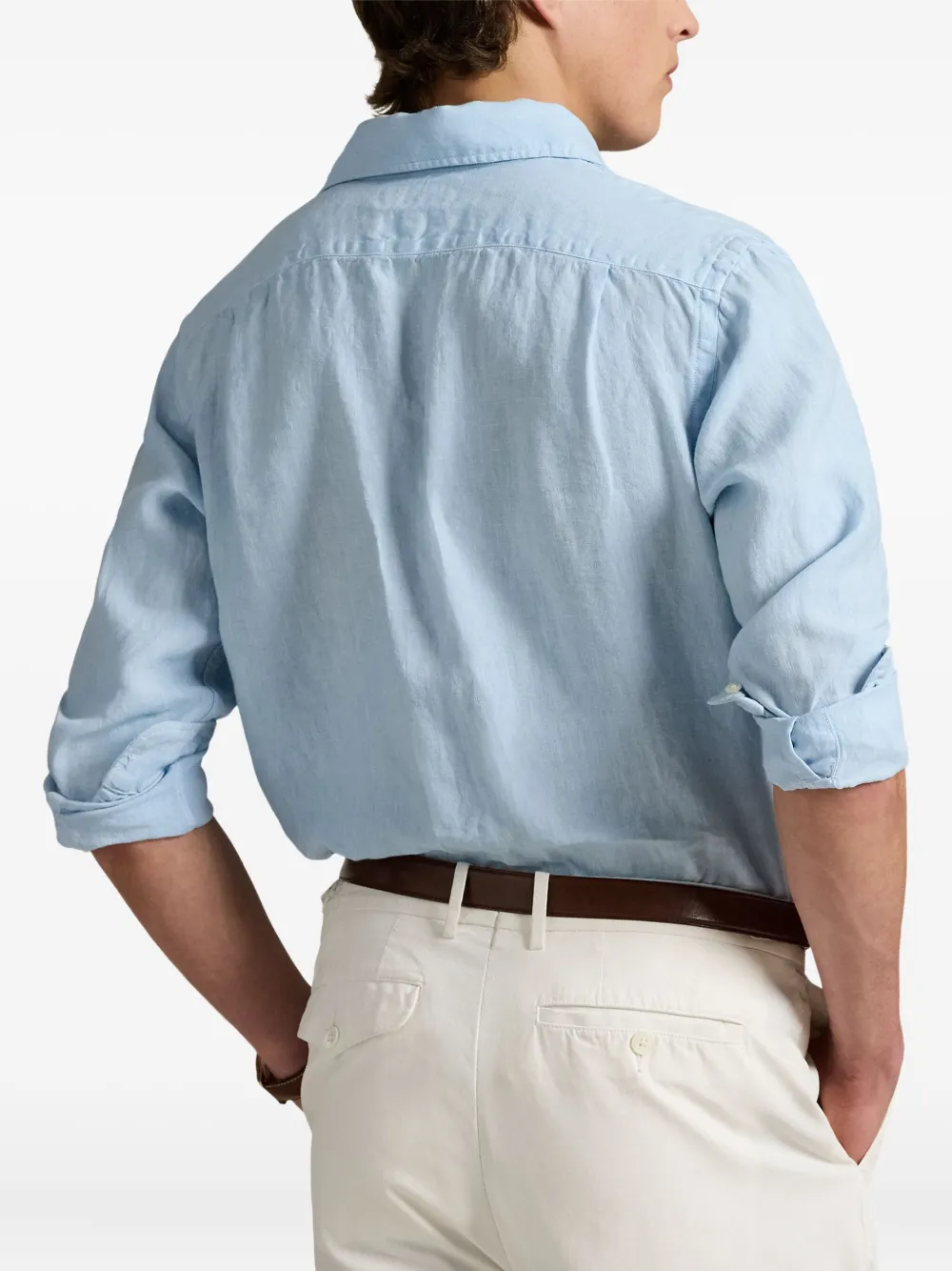 Polo Ralph Lauren x Wimbeldon button-up overhemd Blauw