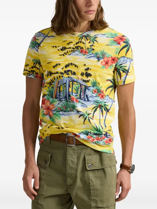 T-shirt à imprimé Surf - Polo Ralph Lauren - Modalova