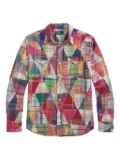 Polo Ralph Lauren patchwork cotton shirt - Pink