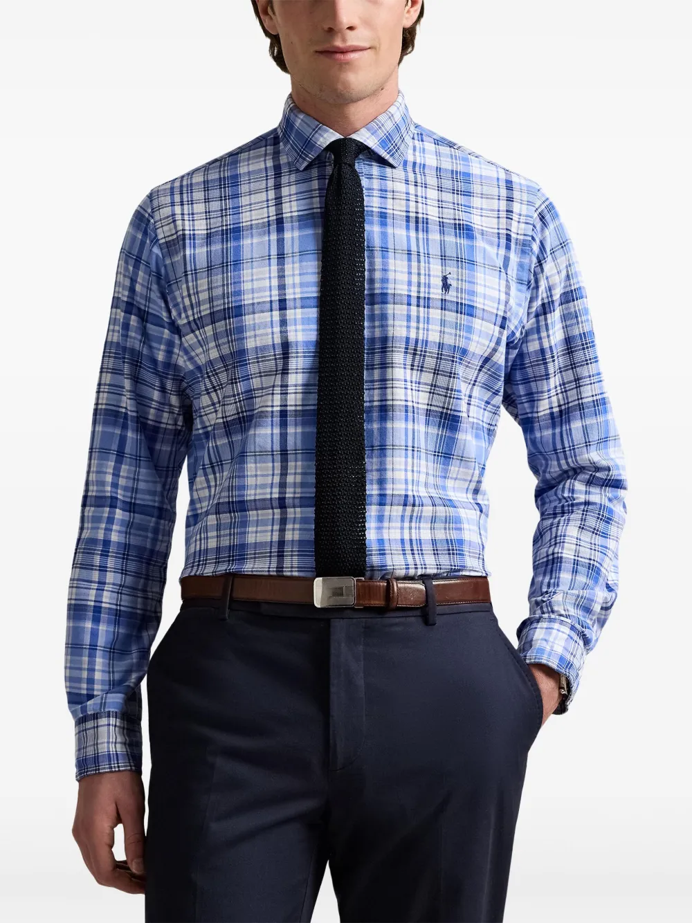 Polo Ralph Lauren Geruit overhemd Blauw