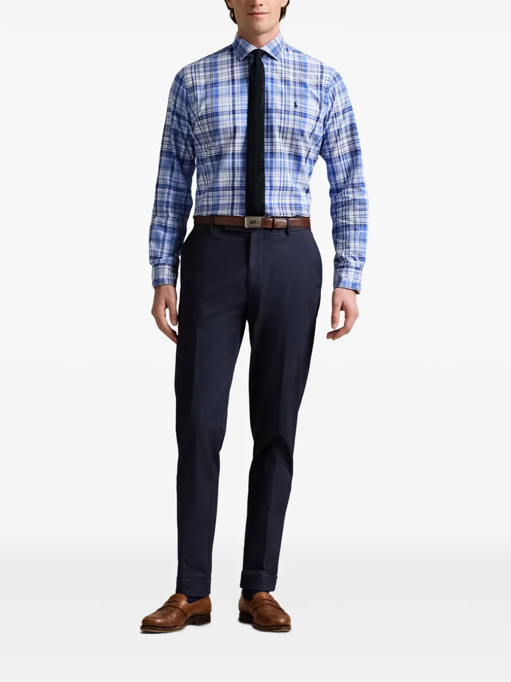 Polo Ralph Lauren Geruit overhemd Blauw