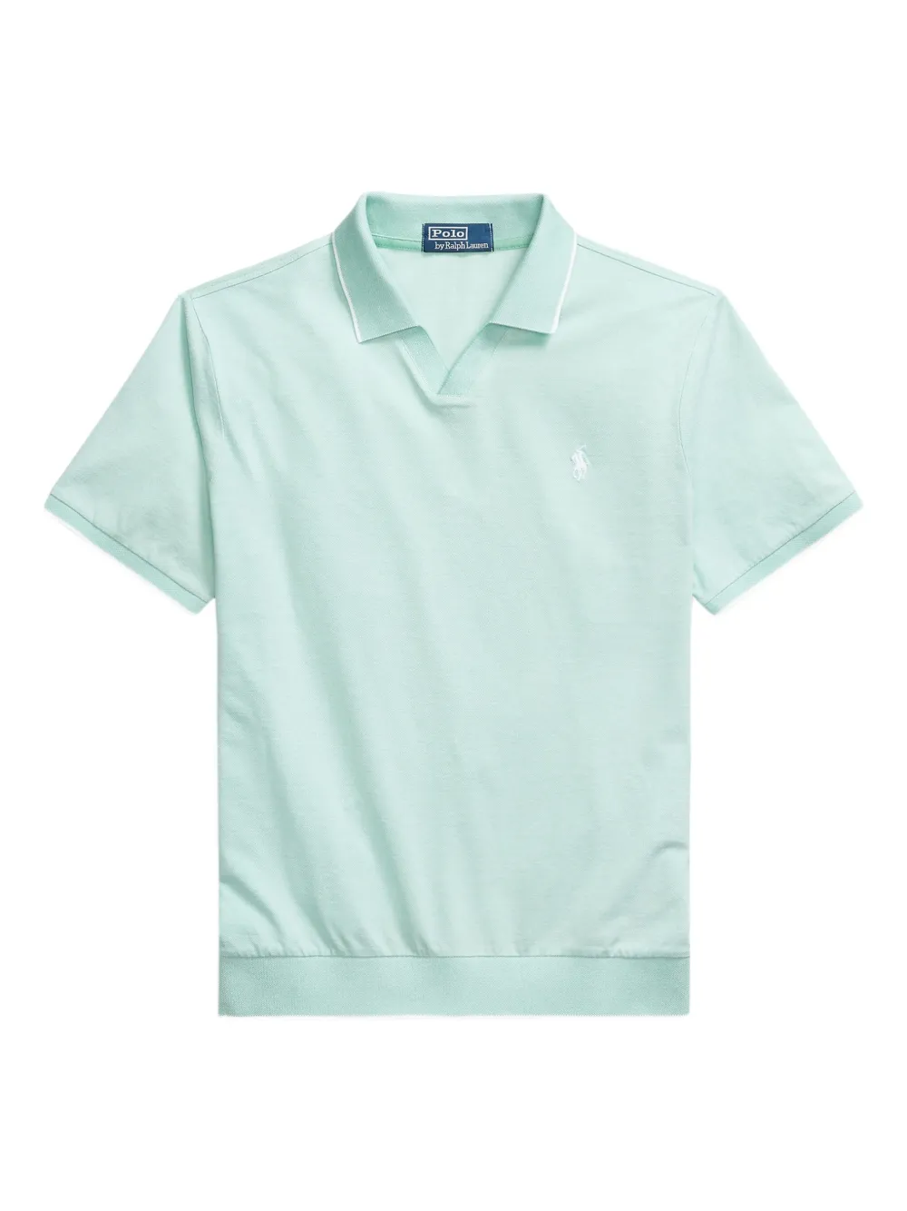 Polo Ralph Lauren ジャカード ポロシャツ - ブルー Polo Ralph Lauren ジャカード ポロシャツ - ブルー