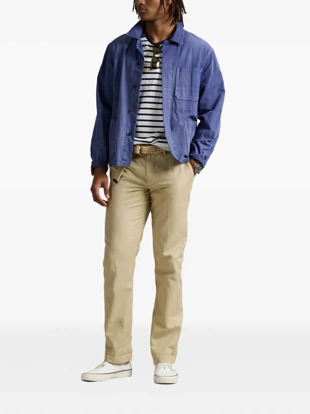 Polo Ralph Lauren Chino van linnenblend Beige