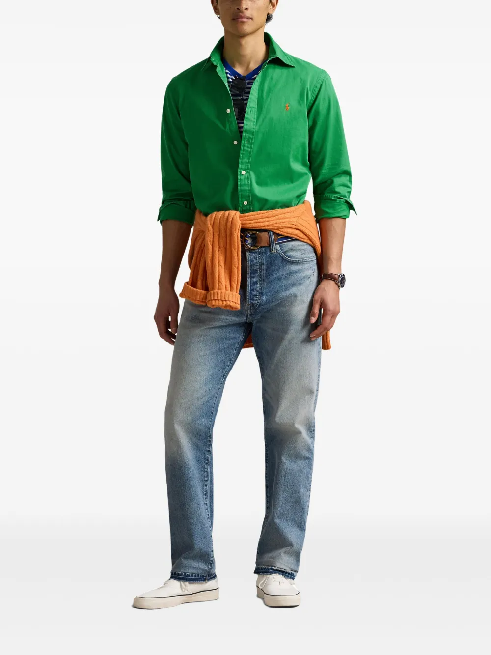 Polo Ralph Lauren Polo Pony overhemd Groen