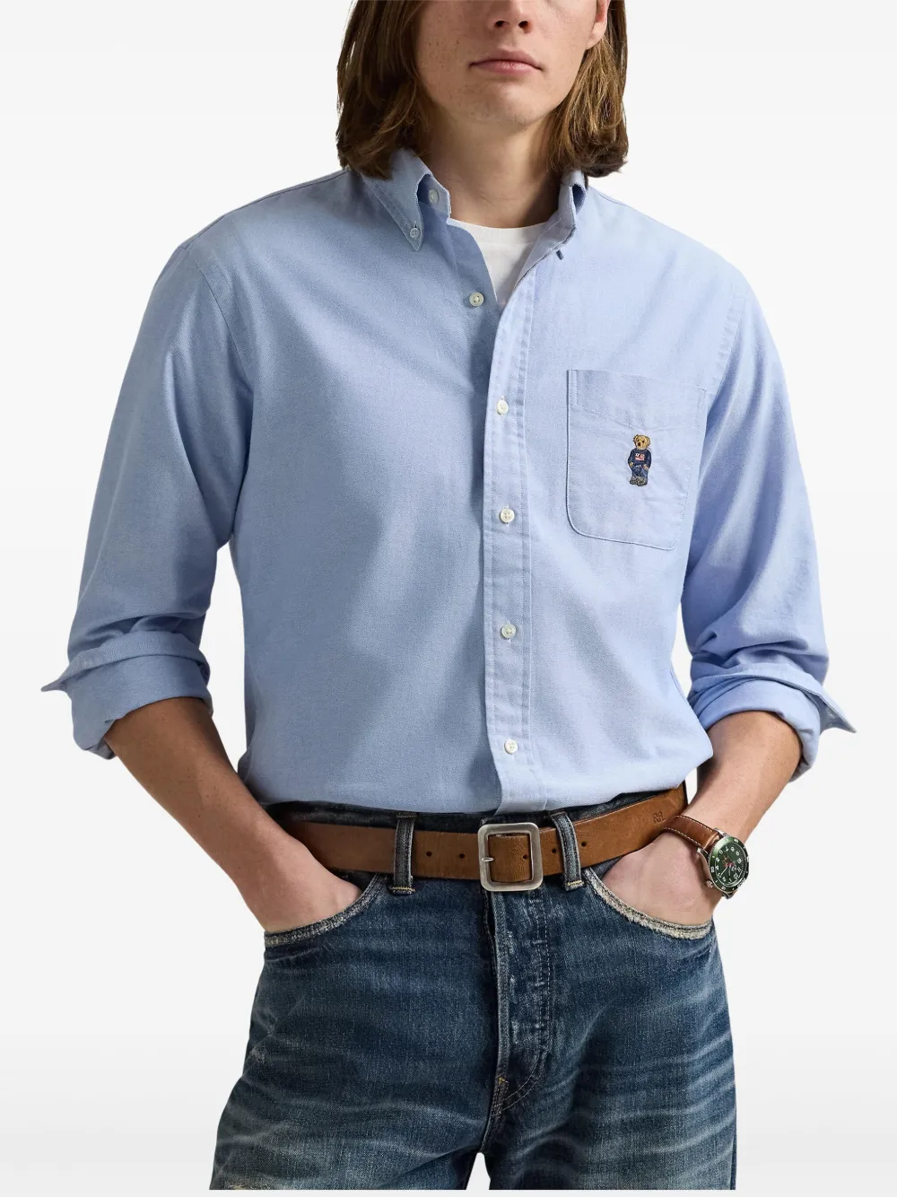 Polo Ralph Lauren Katoenen overhemd Blauw