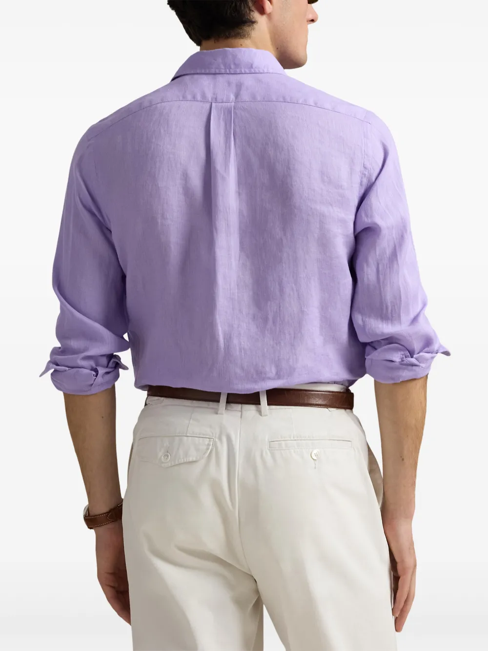 Polo Ralph Lauren Linnen overhemd Paars