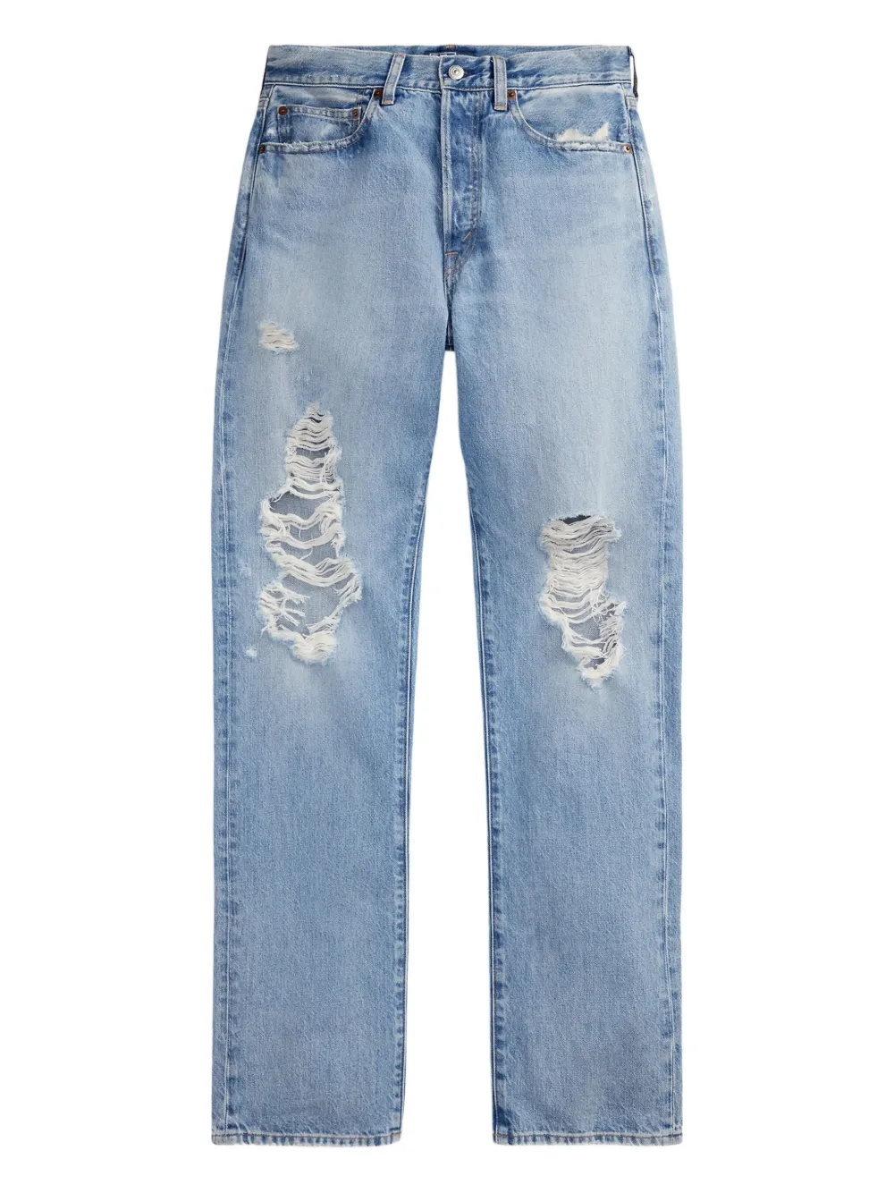 Polo Ralph Lauren Gerafelde jeans Blauw
