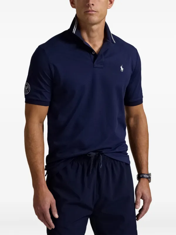 Polo Ralph Lauren Cotton Polo Shirt | Blue | FARFETCH RO