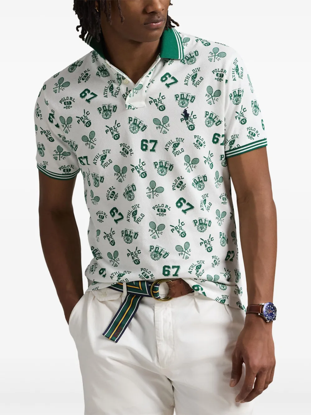 Polo Ralph Lauren Katoenen poloshirt Wit