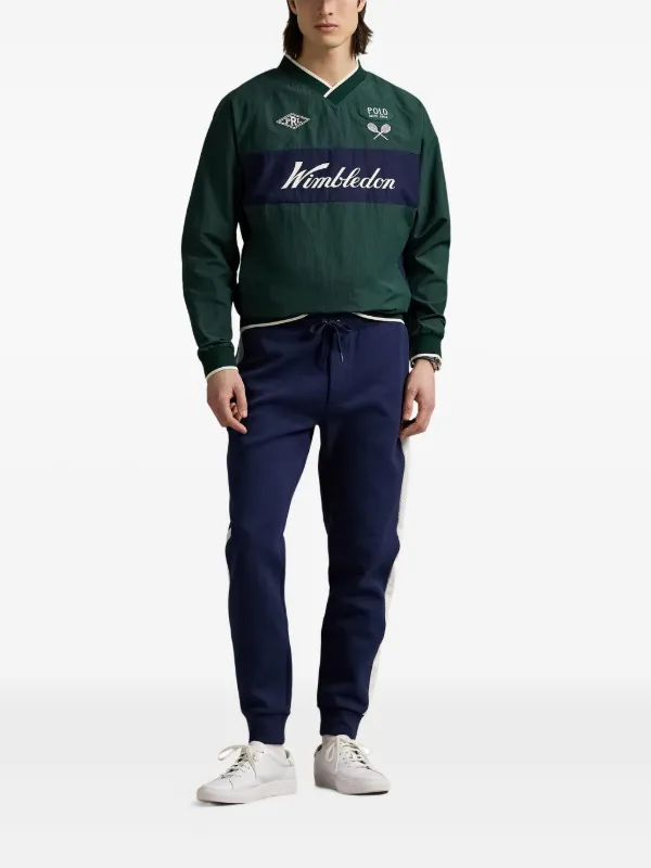 Wimbledonコラボ★【Polo Ralph Lauren】スウェット シャツ Polo Ralph Lauren x Wimbledon logo-appliqué Sweatshirt