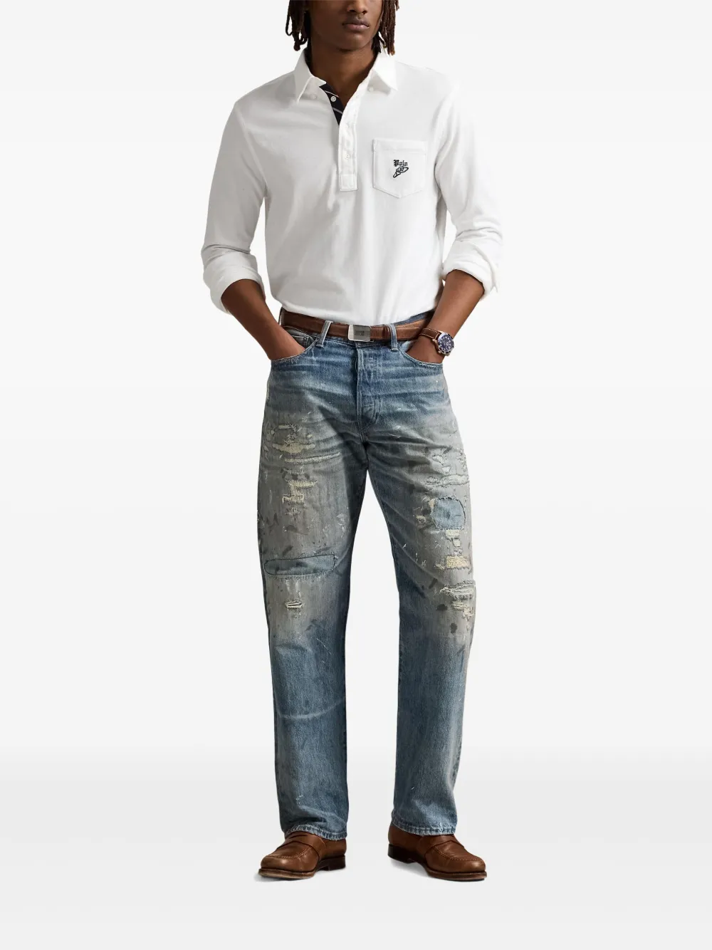 Polo Ralph Lauren Katoenen poloshirt Wit