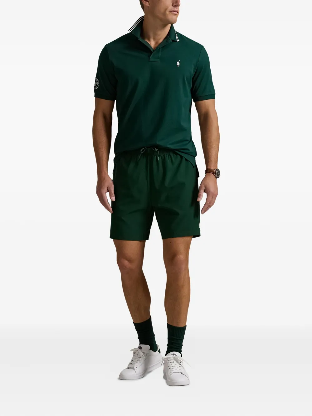 Polo Ralph Lauren Shorts met geborduurd logo Groen