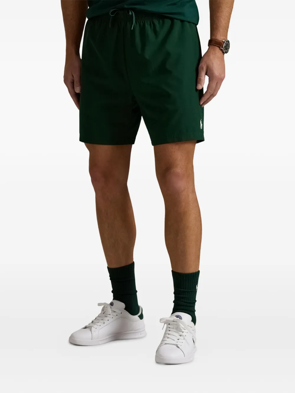 Polo Ralph Lauren Shorts met geborduurd logo Groen