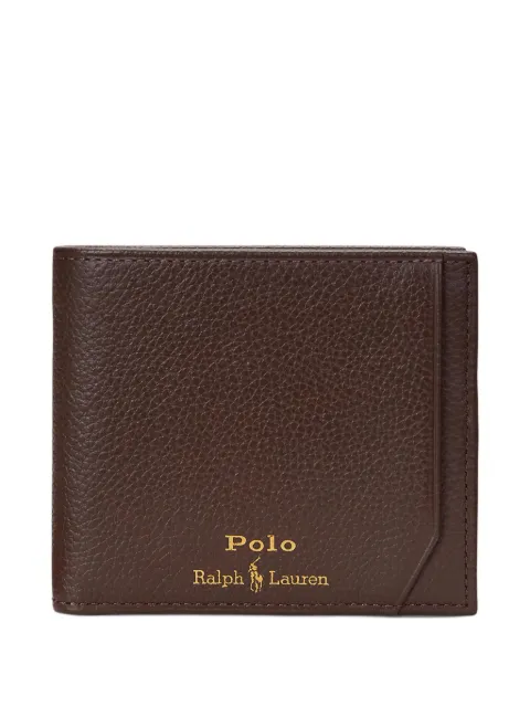 Polo Ralph Lauren cartera plegable texturizada