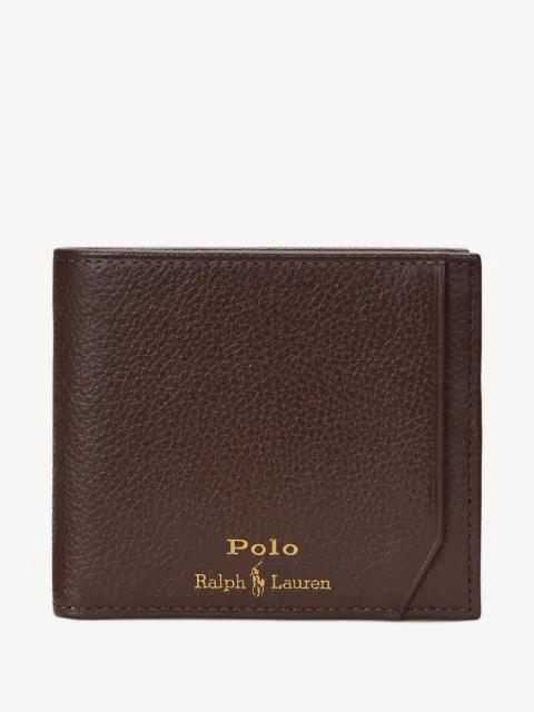 Polo Ralph Lauren cartera plegable texturizada