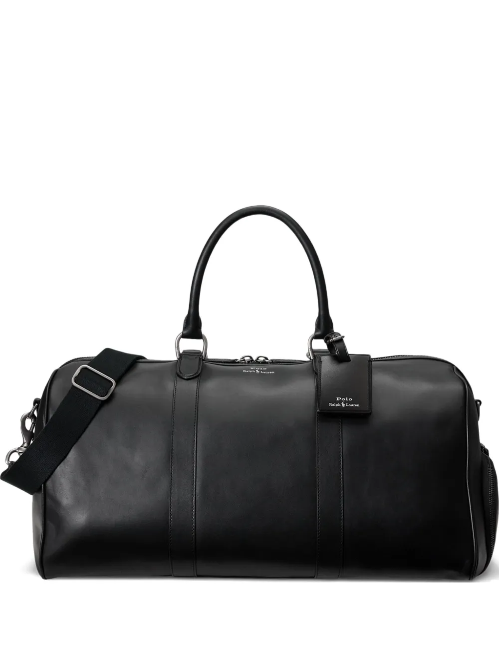 leather duffle bag