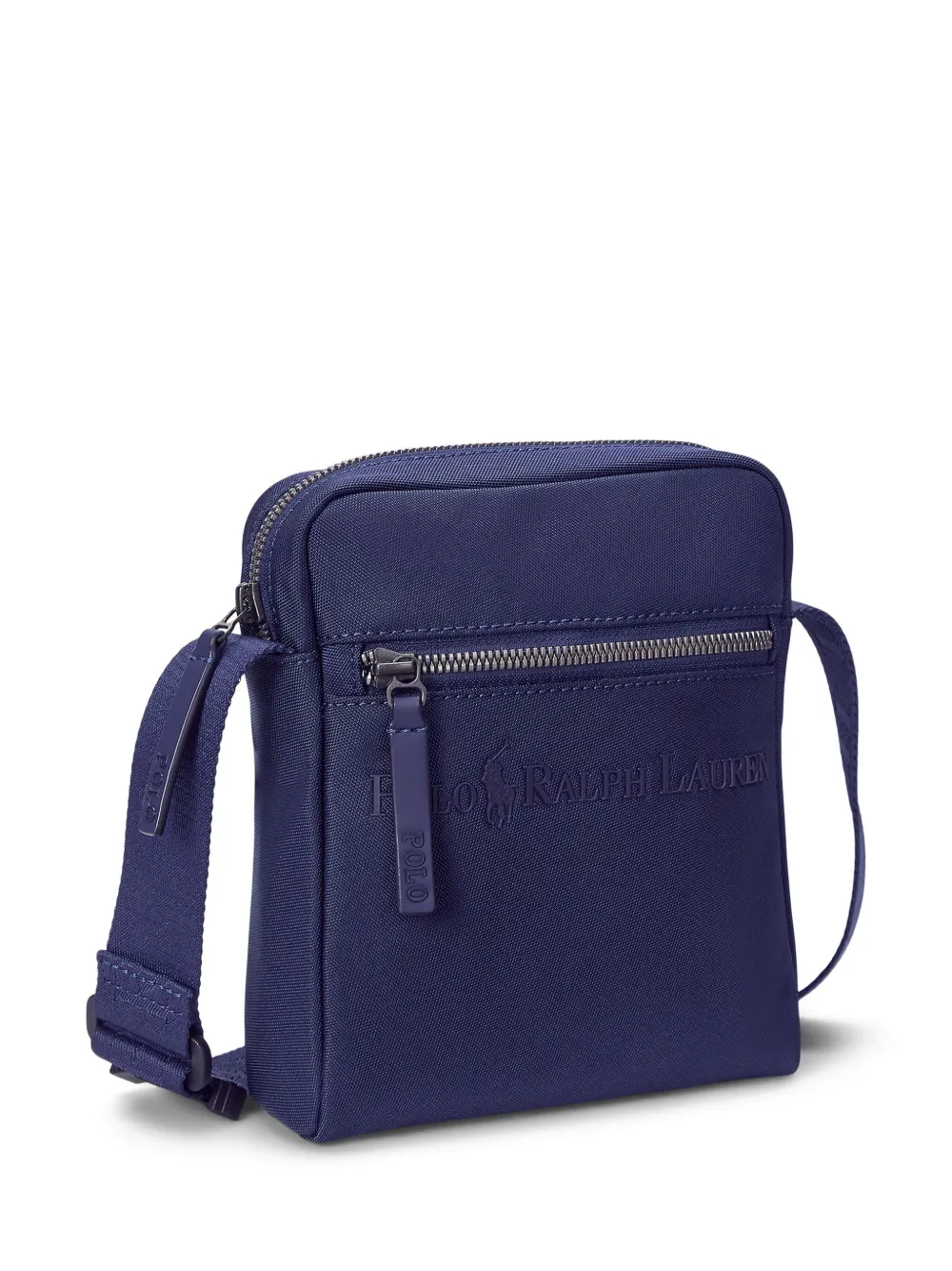Polo Ralph Lauren Schoudertas met logo-reliëf Blauw