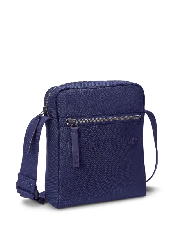 Polo Ralph Lauren ロゴエンボス ショルダーバッグ | ブルー | FARFETCH JP
