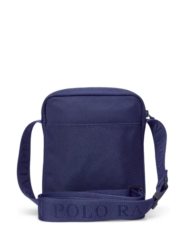 Polo Ralph Lauren ロゴエンボス ショルダーバッグ | ブルー | FARFETCH JP