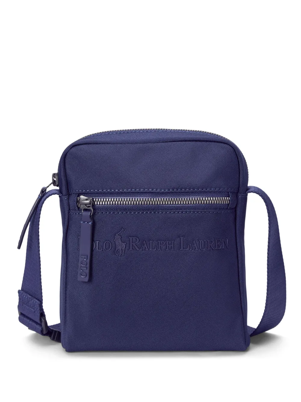 Polo Ralph Lauren Schoudertas met logo-reliëf Blauw