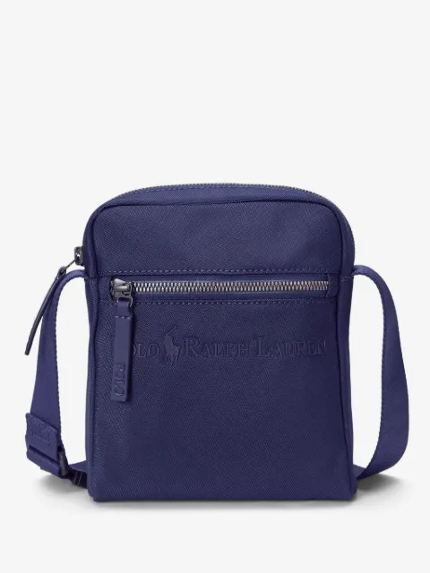 Polo Ralph Lauren embossed-logo shoulder bag
