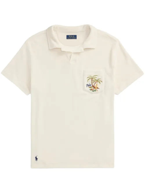 Polo à broderies - Polo Ralph Lauren - Modalova