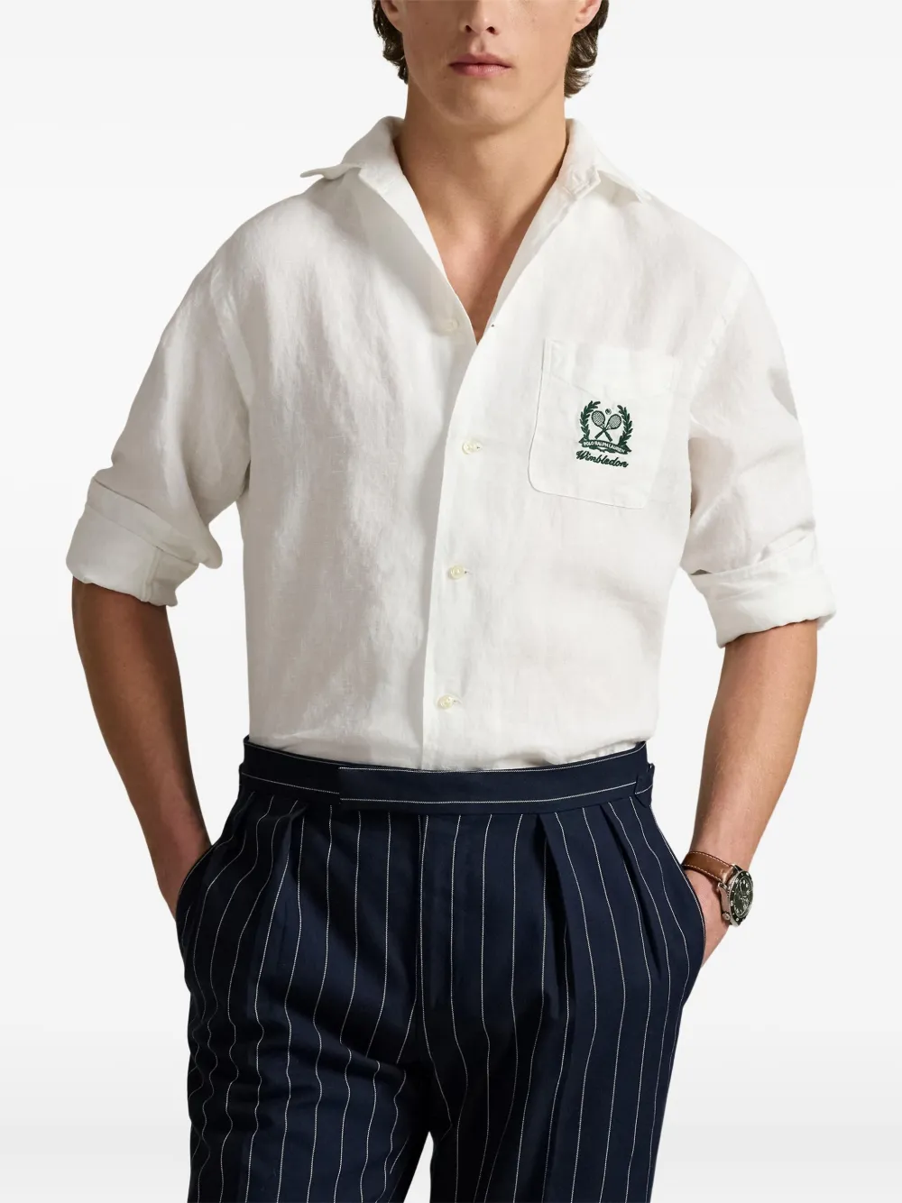 Polo Ralph Lauren Wimbledon overhemd Wit