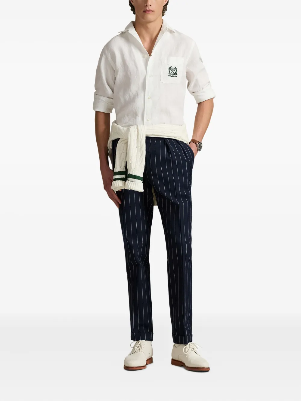 Polo Ralph Lauren Wimbledon overhemd Wit