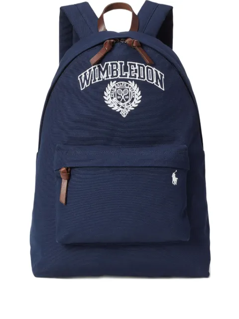 Polo Ralph Lauren mochila de lona en colaboración con Wimbeldon