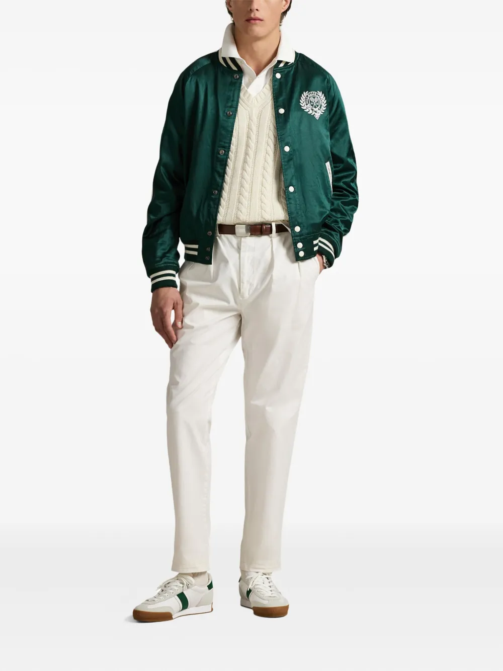 Polo Ralph Lauren chamarra bomber universitaria en colaboración con Wimbledon | Chamarras bomber | Image 2
