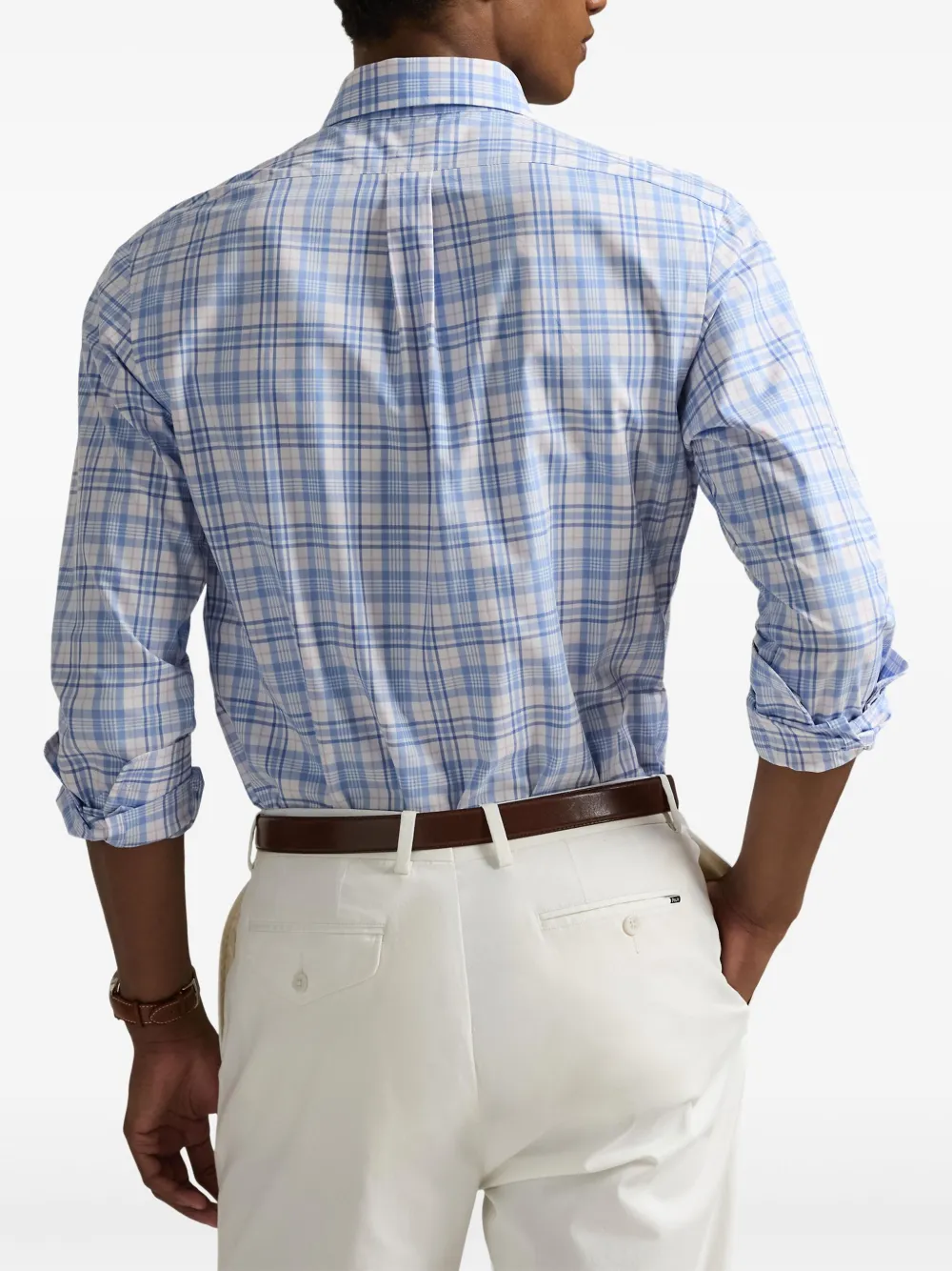 Polo Ralph Lauren Geruit overhemd Blauw