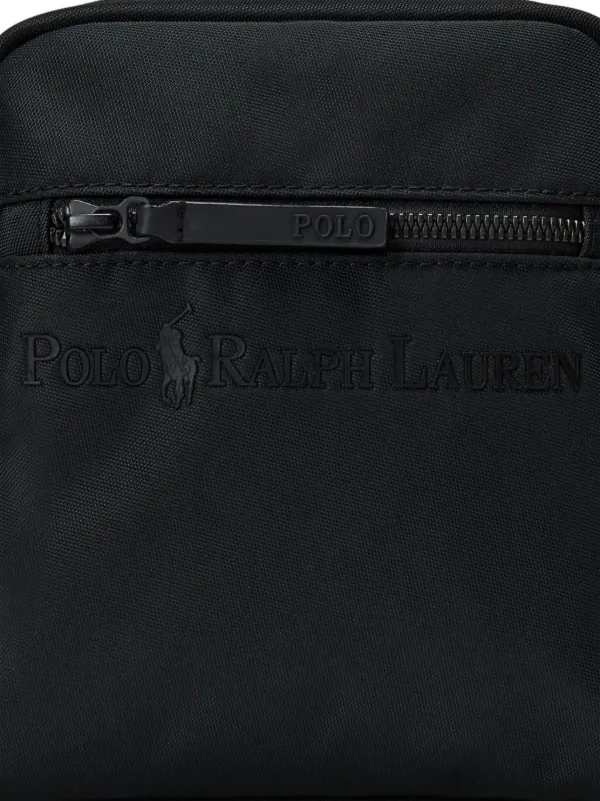 Polo Ralph Lauren ロゴエンボス ショルダーバッグ | ブラック