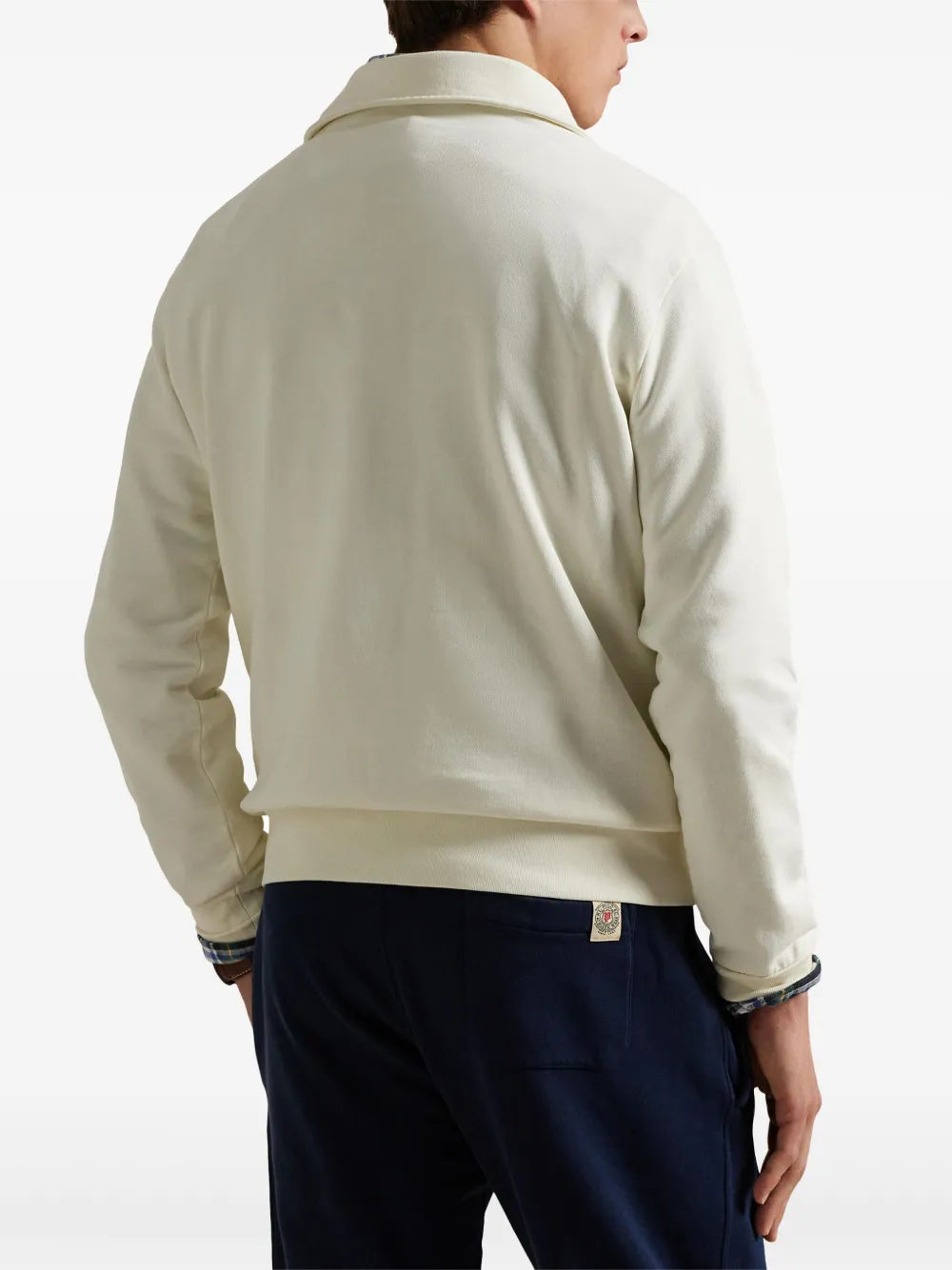 Polo Ralph Lauren Sweater met halve rits Wit